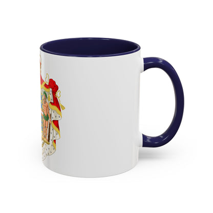 Coat of arms of Joachim, Prince of Denmark - Accent Coffee Mug