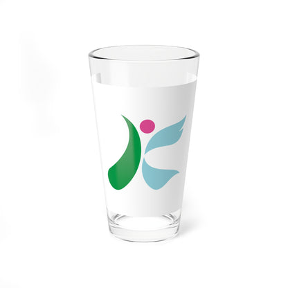 Flag of Kōnosu Saitama (Japan) Pint Glass 16oz