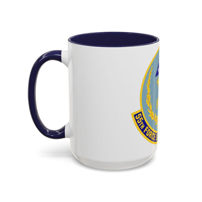 55th Force Support Squadron (U.S. Air Force) Accent Coffee Mug