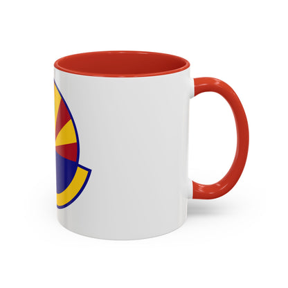 56 Healthcare Operations Squadron AETC (U.S. Air Force) Accent Coffee Mug