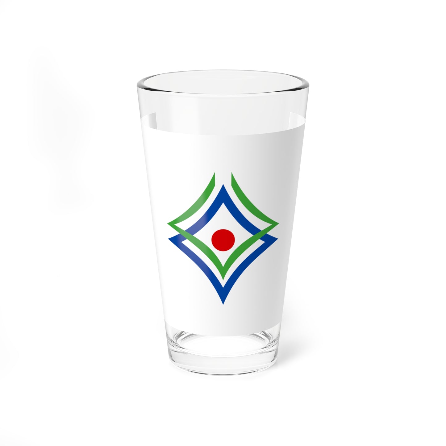 Flag of Shinhidaka Hokkaido (Japan) Pint Glass 16oz