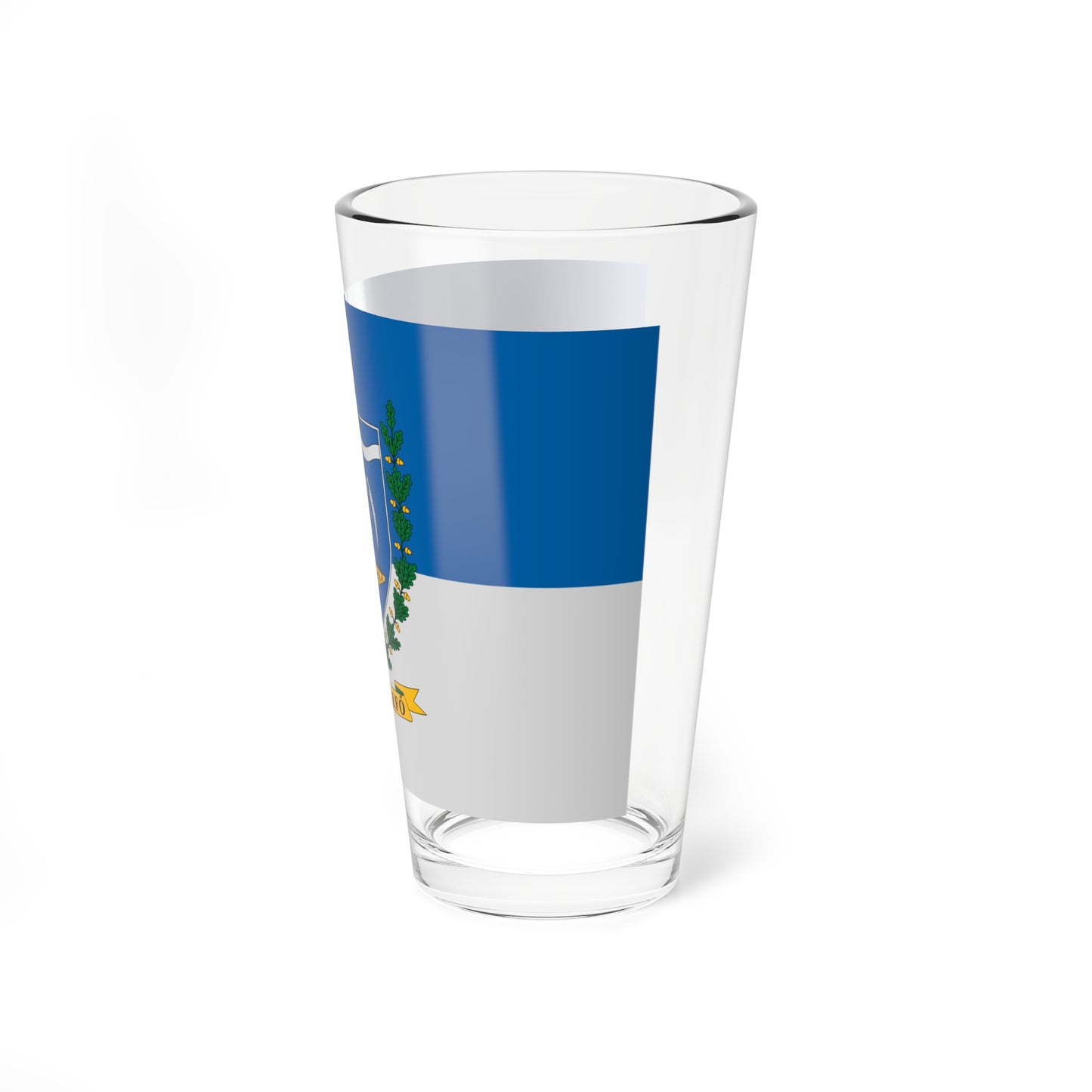 Flag of Poloskefo (Hungary) Pint Glass 16oz