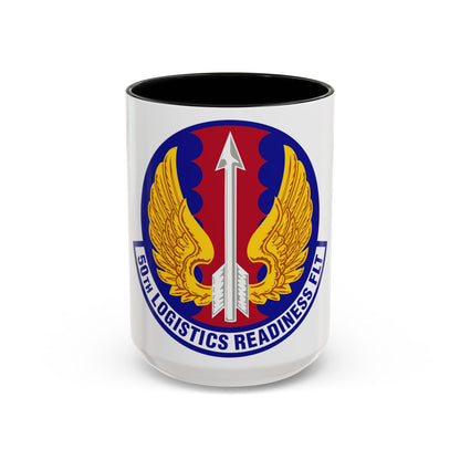 50th Logistics Readiness Flight (U.S. Air Force) Accent Coffee Mug