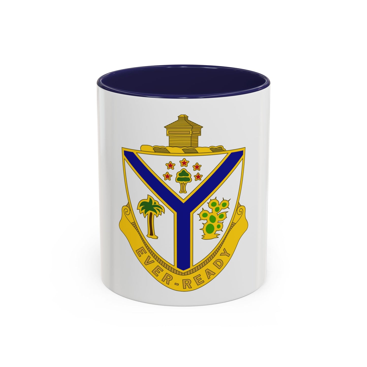 132nd Infantry Regiment (U.S. Army) Accent Coffee Mug