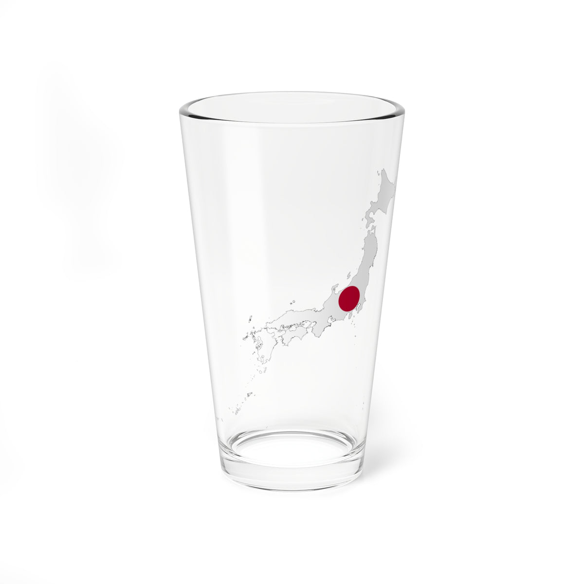 Japan-Flagmap (Japan) Pint Glass 16oz