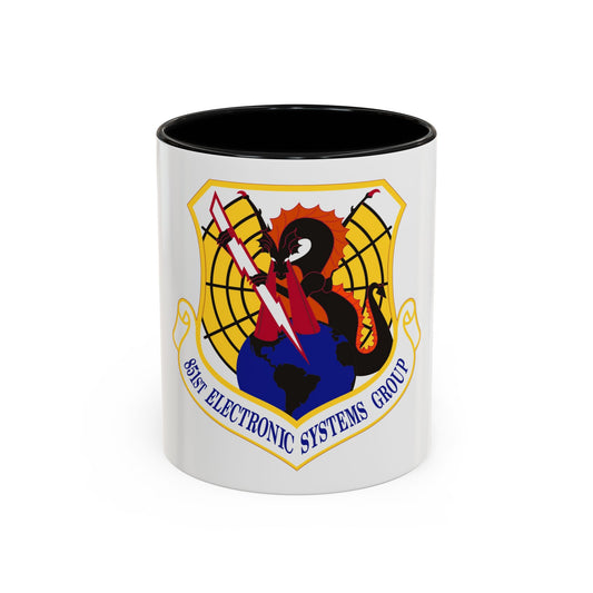 851st Electronic Systems Group (U.S. Air Force) Accent Coffee Mug