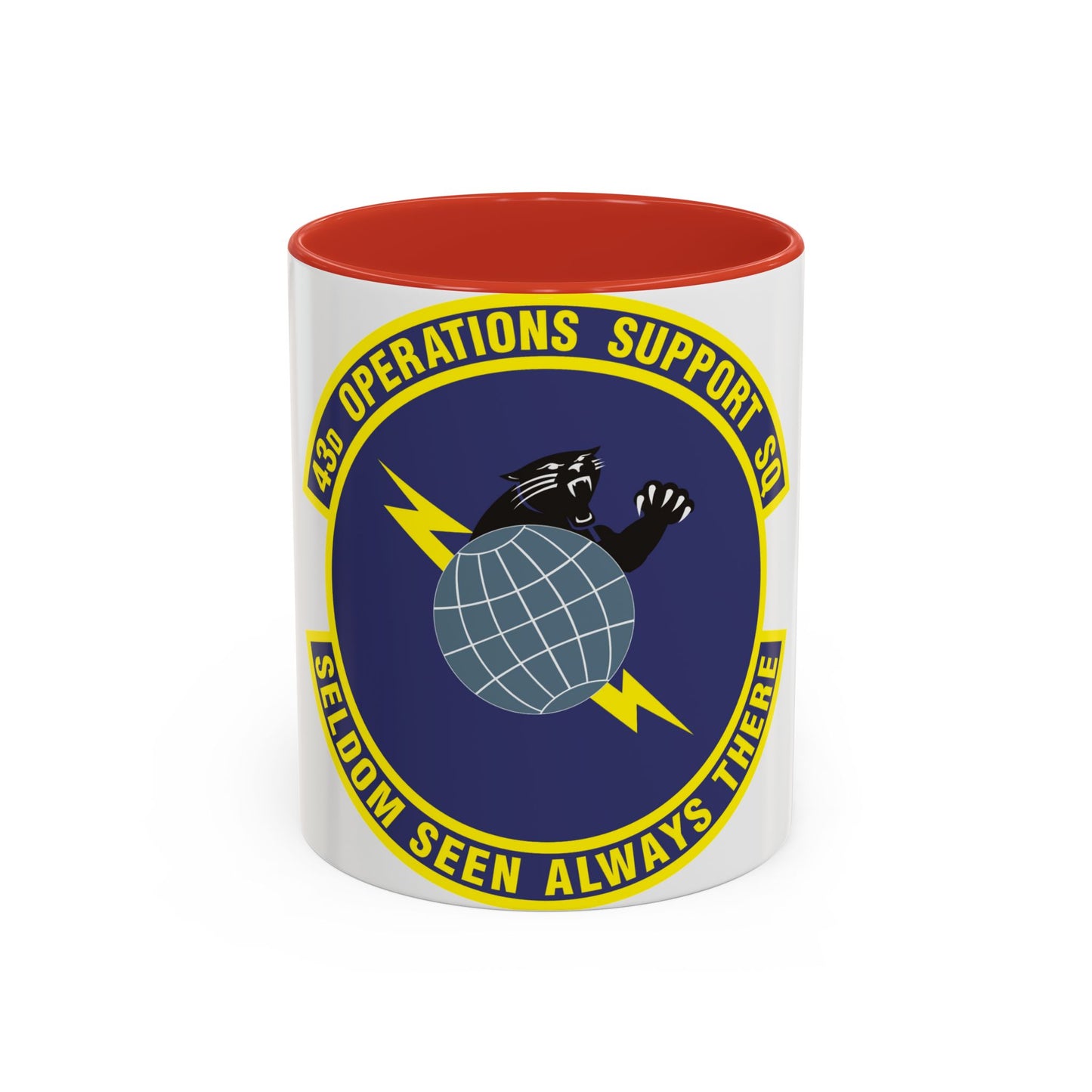 43d Operations Support Squadron (U.S. Air Force) Accent Coffee Mug