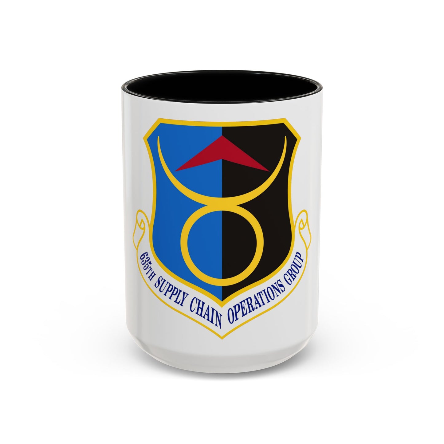 635th Supply Chain Operations Group (U.S. Air Force) Accent Coffee Mug