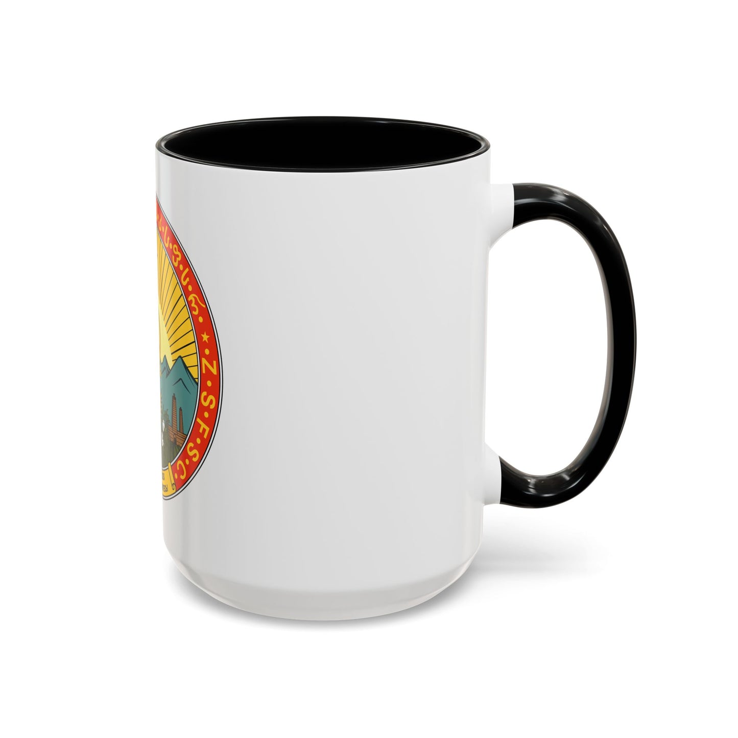 Emblem of the Transcaucasian SFSR (1930-1936) - Accent Coffee Mug