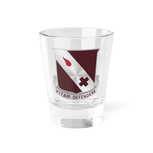 Verre à liqueur du bataillon médical 327 (armée américaine) 1,5 oz