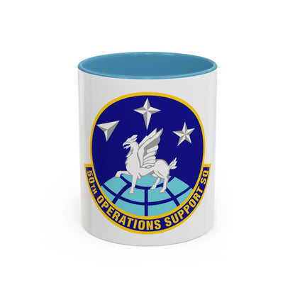 50th Operations Support Squadron (U.S. Air Force) Accent Coffee Mug