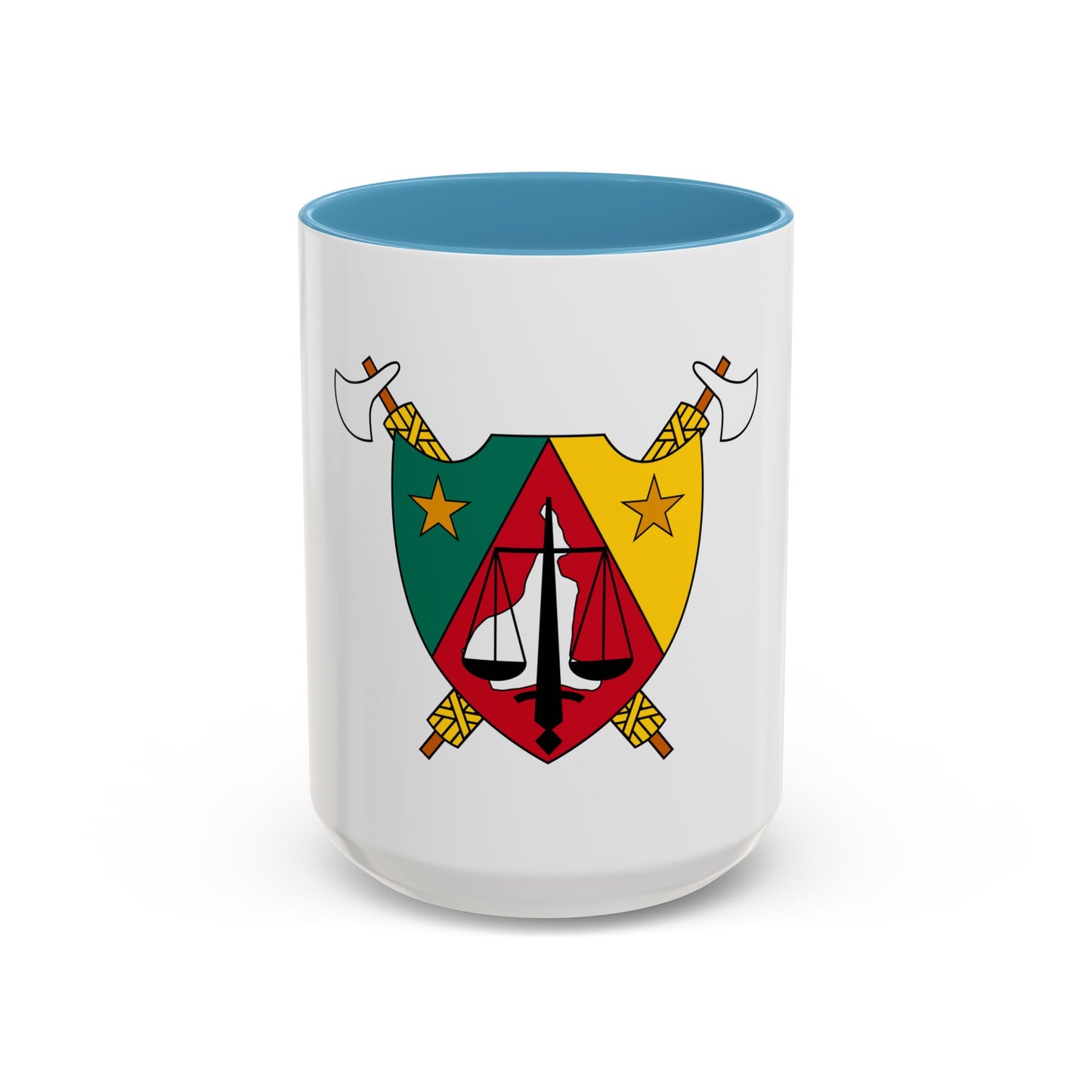 Coat of Arms of Cameroon (1960-1961) - Accent Coffee Mug