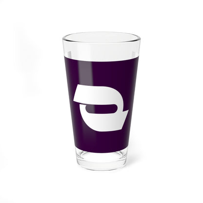 Flag of Yuni Hokkaido (Japan) Pint Glass 16oz