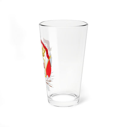 Escudo de Puno (Peru) (Coat of Arms) Pint Glass 16oz