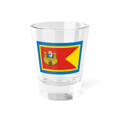 Flag of Frombork Poland - Shot Glass 1.5oz