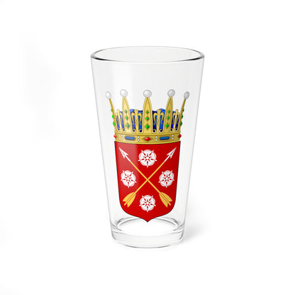 Närkes vapen crowned (Sweden) (Coat of Arms) Pint Glass 16oz