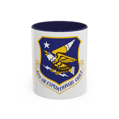 64th Air Expeditionary Group (U.S. Air Force) Accent Coffee Mug