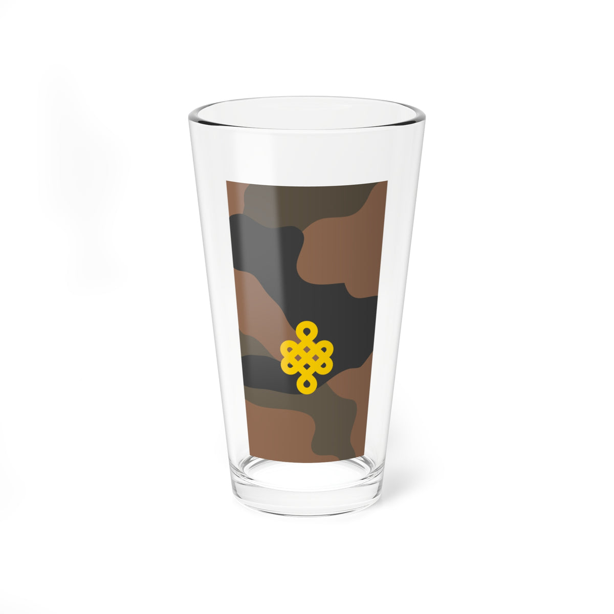 Mongolian Army MAJ field 1998 2011 (Mongolia) (Military Rank) Pint Glass 16oz