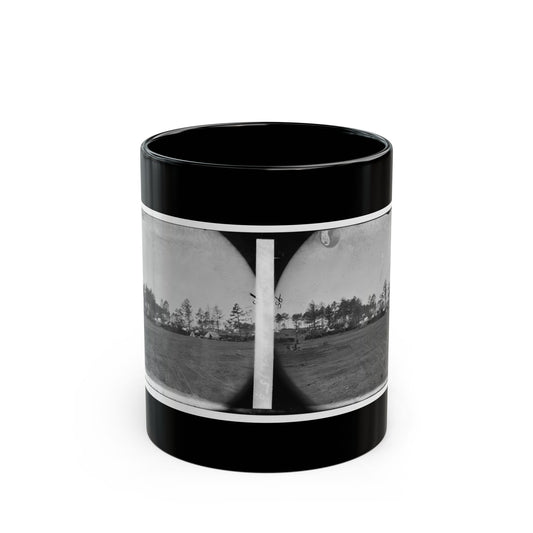 Brandy Station, Virginia. Gen. Marsena R. Patrick's Quarters Army Of The Potomac (U.S. Civil War) Black Coffee Mug