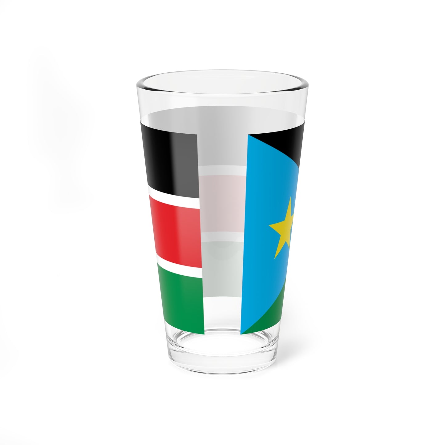 Flag of South Sudan (South Sudan) Pint Glass 16oz