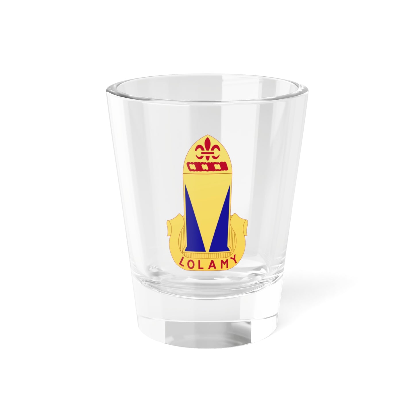 Verre à liqueur du 68e régiment d'artillerie de défense aérienne (armée américaine) 1,5 oz