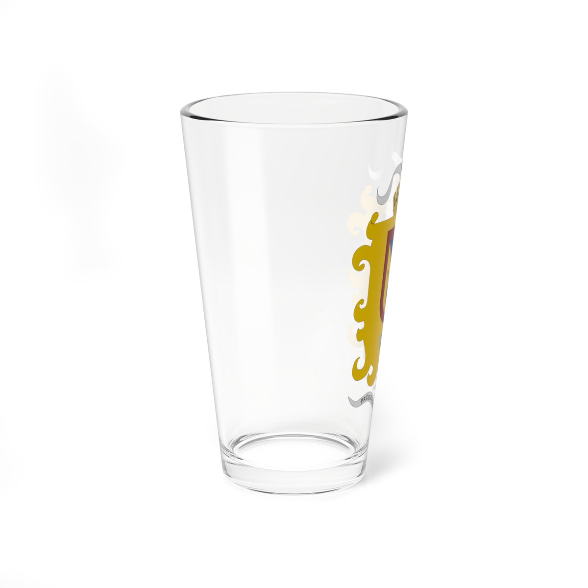 Escudo Tarrazú (Costa Rica) (Coat of Arms) Pint Glass 16oz