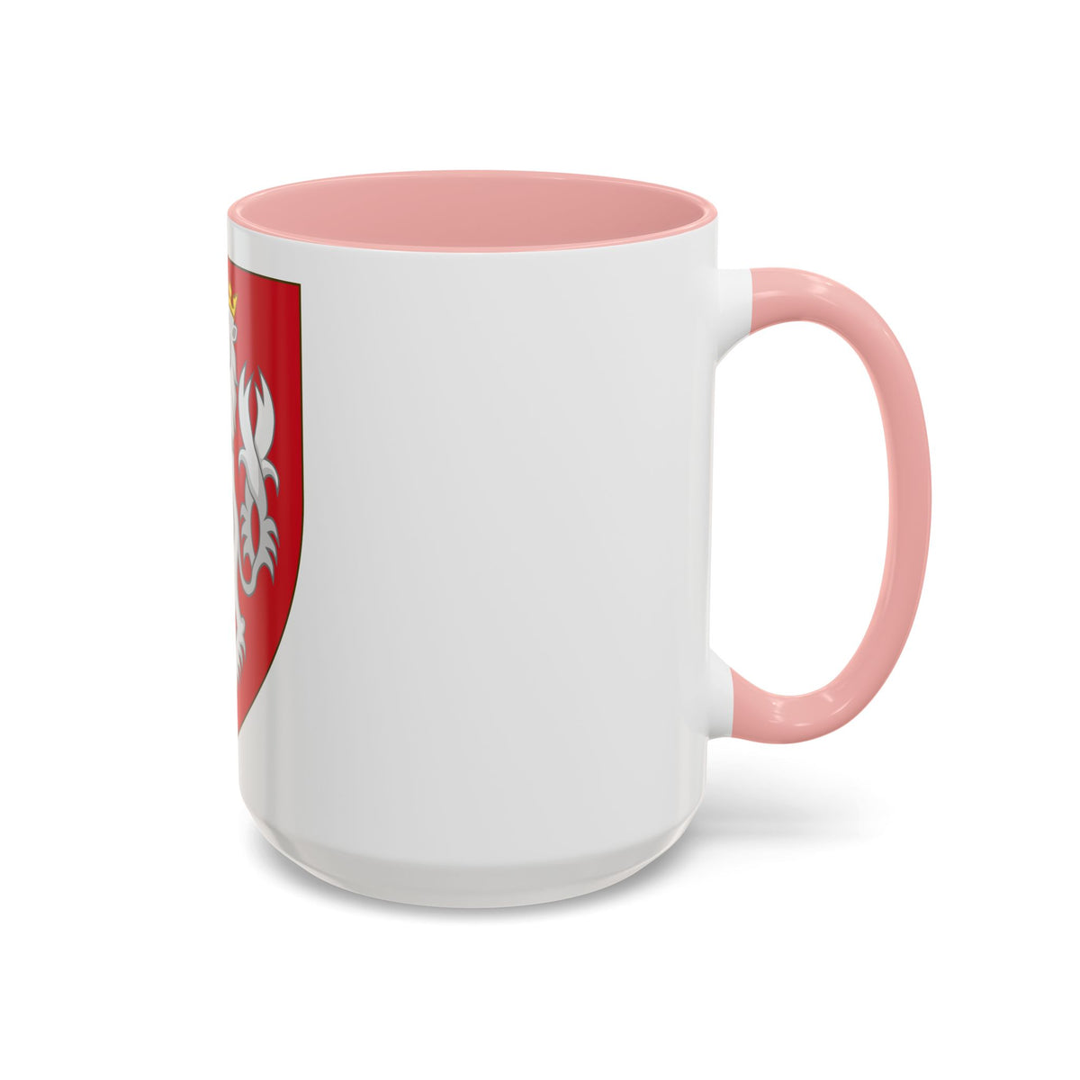 Coat of arms of the House of Luxembourg-Bohemia - Accent Coffee Mug