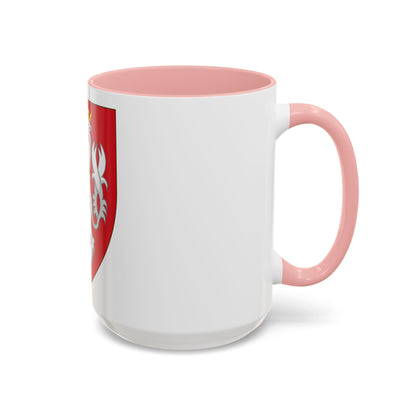 Coat of arms of the House of Luxembourg-Bohemia - Accent Coffee Mug