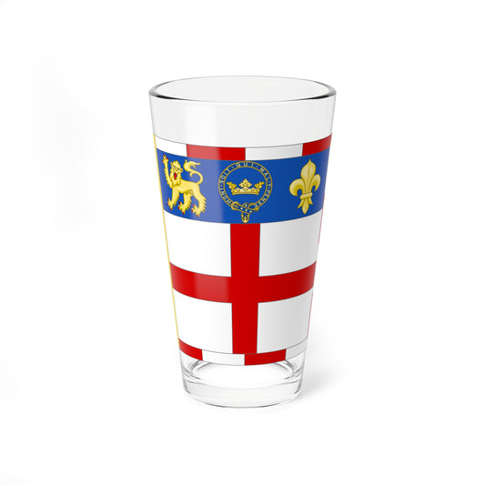 Flag of the Garter Principal King of Arms (United Kingdom) Pint Glass 16oz