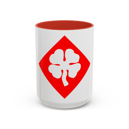 Fourth United States (U.S. Army) Accent Coffee Mug