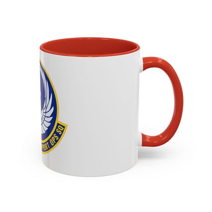 621 Mobility Support Operations Squadron AMC (U.S. Air Force) Accent Coffee Mug