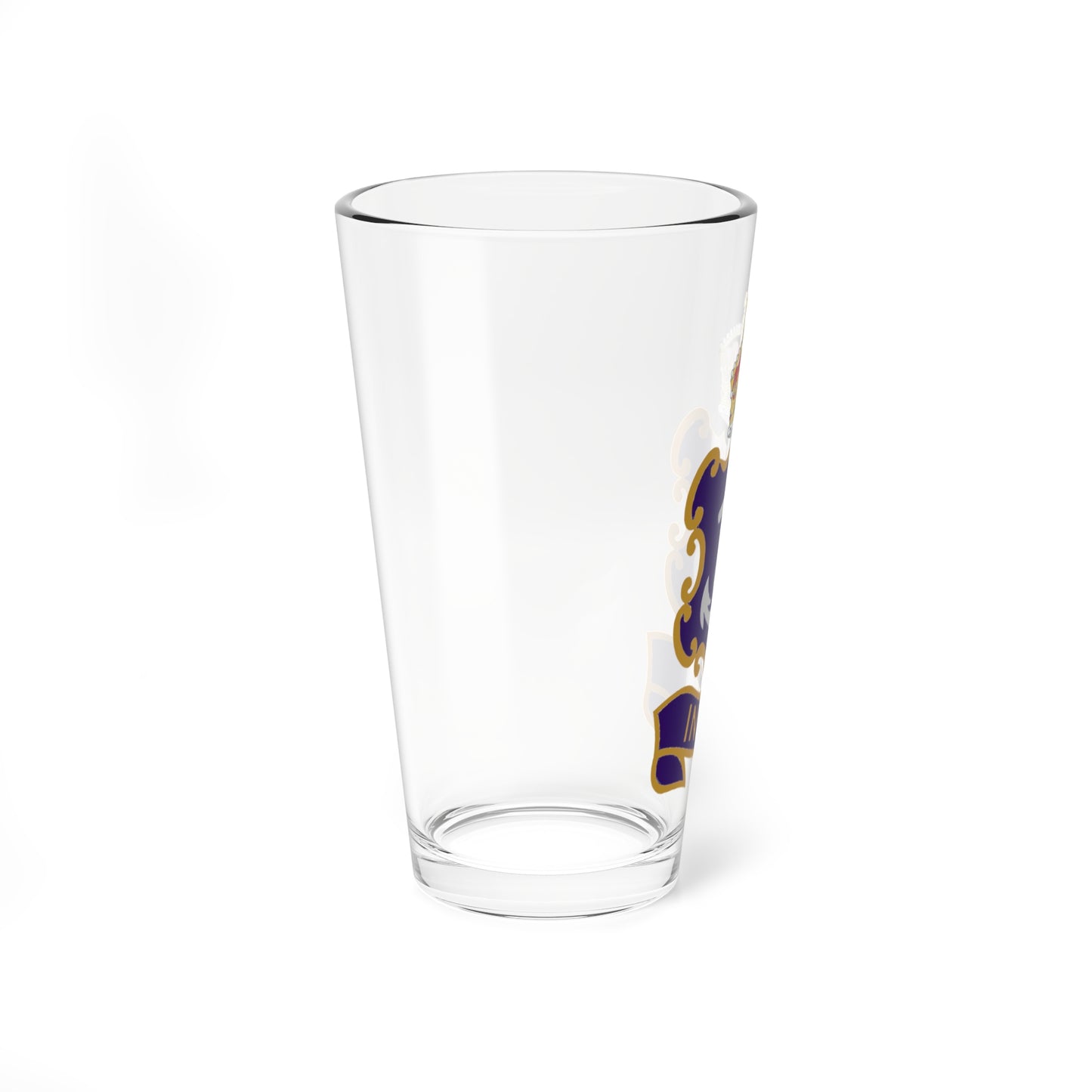 Crest of the Royal Indian Navy 1947 (India) (Coat of Arms) Pint Glass 16oz