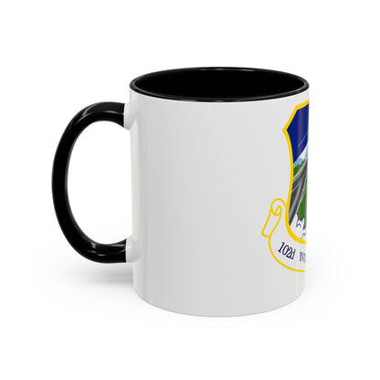 1014px 102nd Intelligence Wing emblem (U.S. Air Force) Accent Coffee Mug