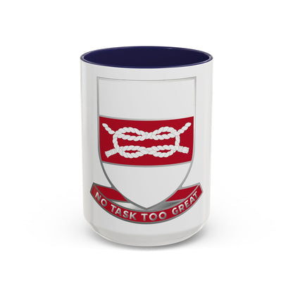 97 Engineer Battalion (U.S. Army) Accent Coffee Mug