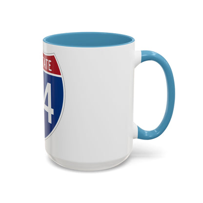 Interstate 44 (U.S. Highways) Accent Coffee Mug