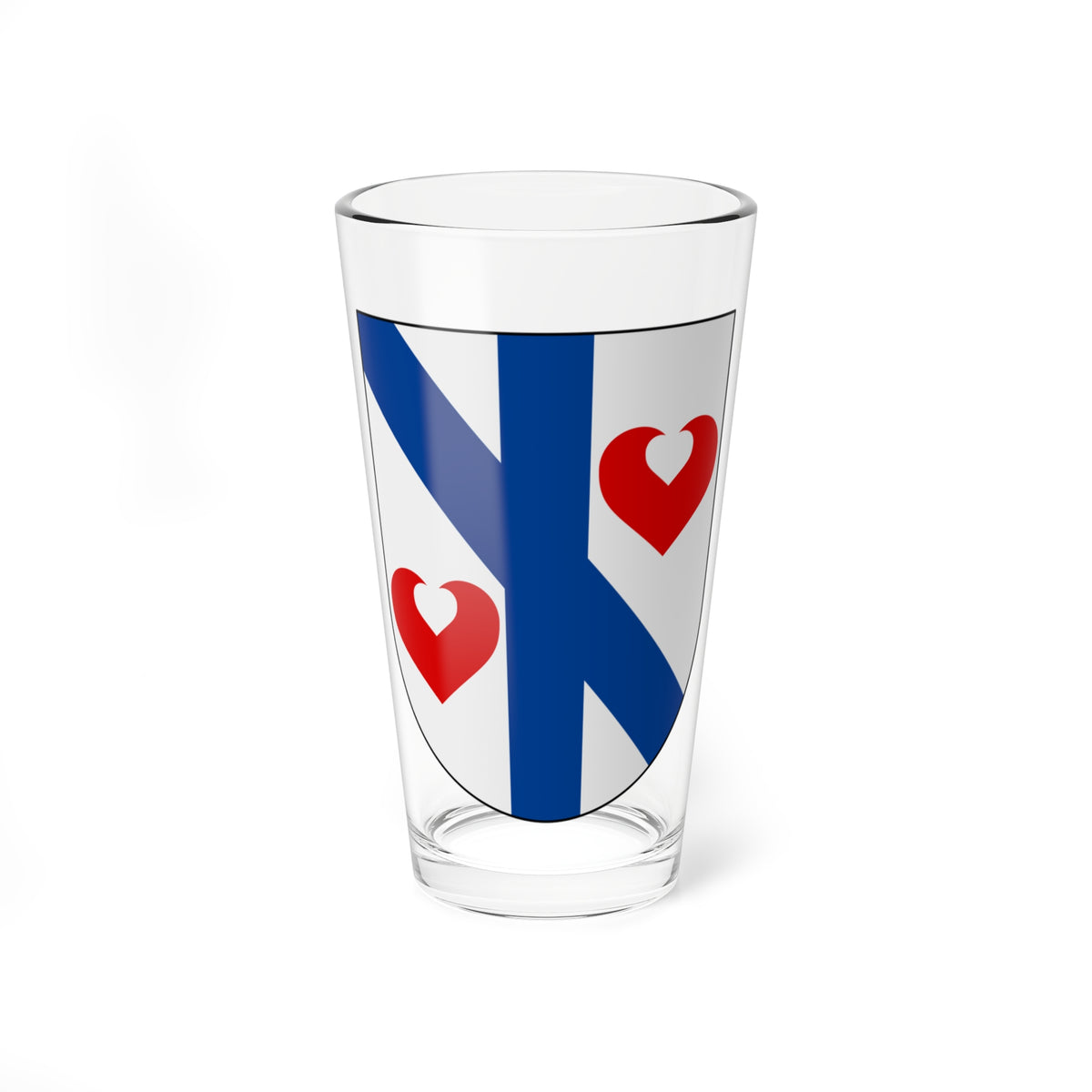 Östra Ny församling vapen (Sweden) (Coat of Arms) Pint Glass 16oz