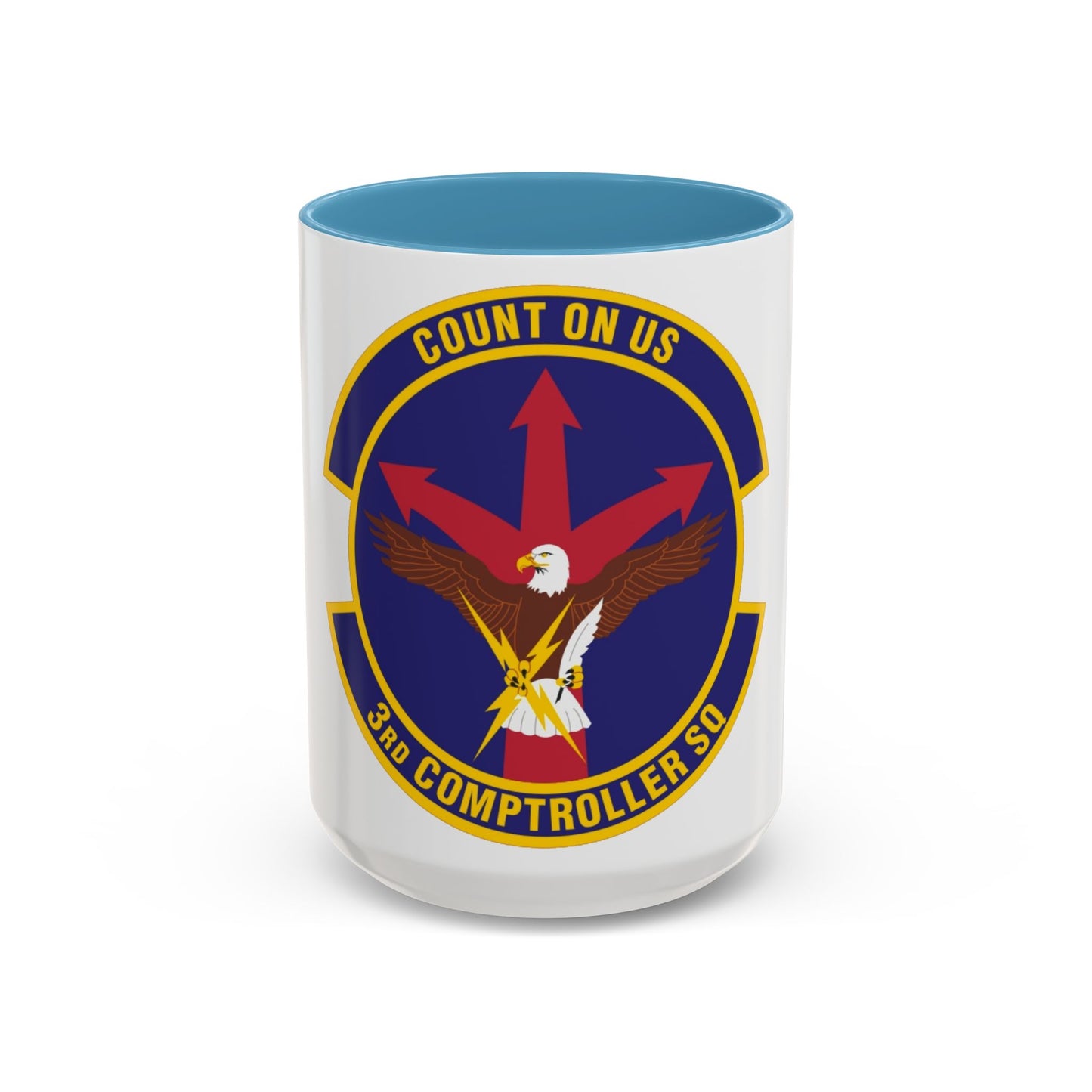 3d Comptroller Squadron (U.S. Air Force) Accent Coffee Mug