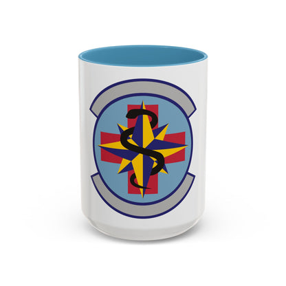 6 Healthcare Operations Squadron AMC (U.S. Air Force) Accent Coffee Mug