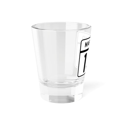 MD Route 131 (Maryland) (Road Sign) Shot Glass 1.5oz