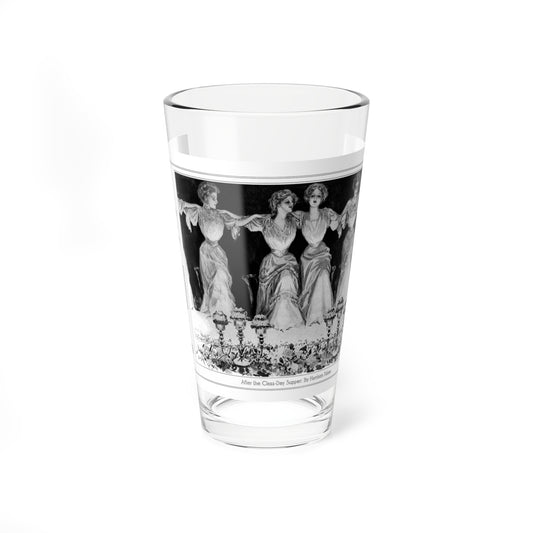 Harrison Fisher's College Girls, Ladies' Home Journal, June 1908 - Pint Glass 16oz