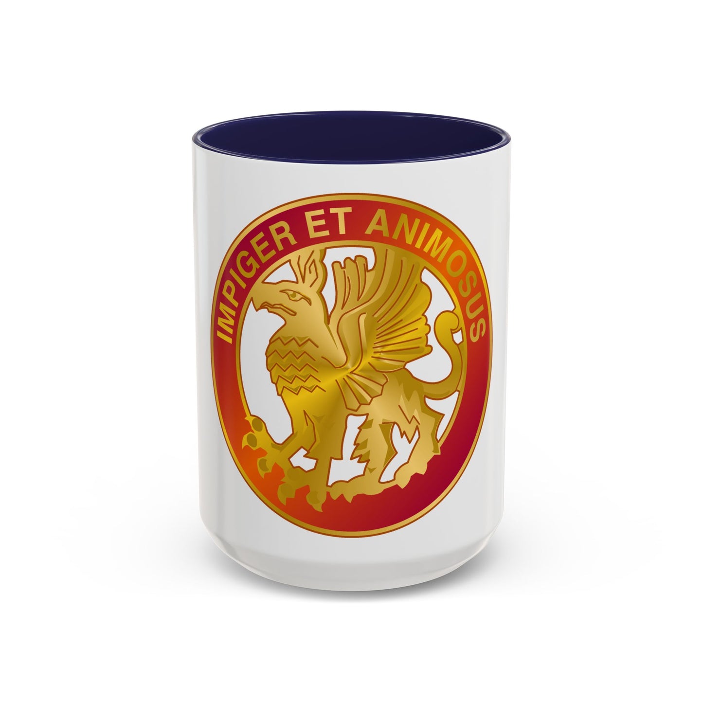 12 Coast Artillery Regiment (U.S. Army) Accent Coffee Mug