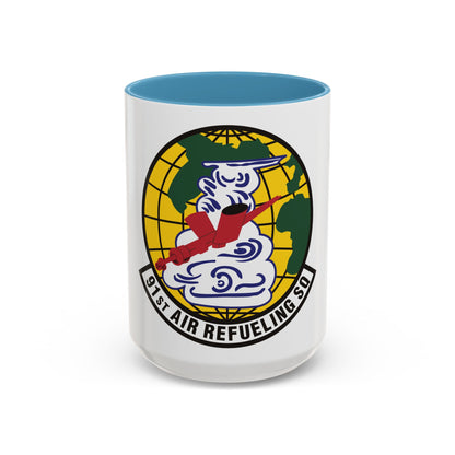 91st Air Refueling Squadron (U.S. Air Force) Accent Coffee Mug
