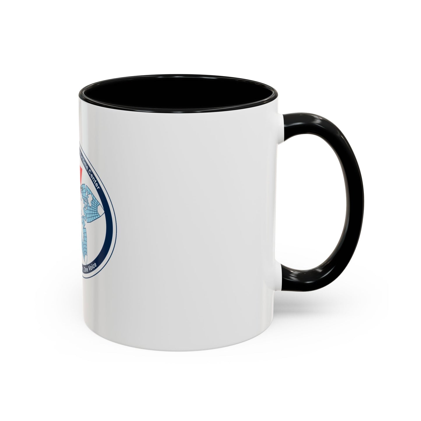 USCG National Matitime Center (U.S. Coast Guard) Accent Coffee Mug