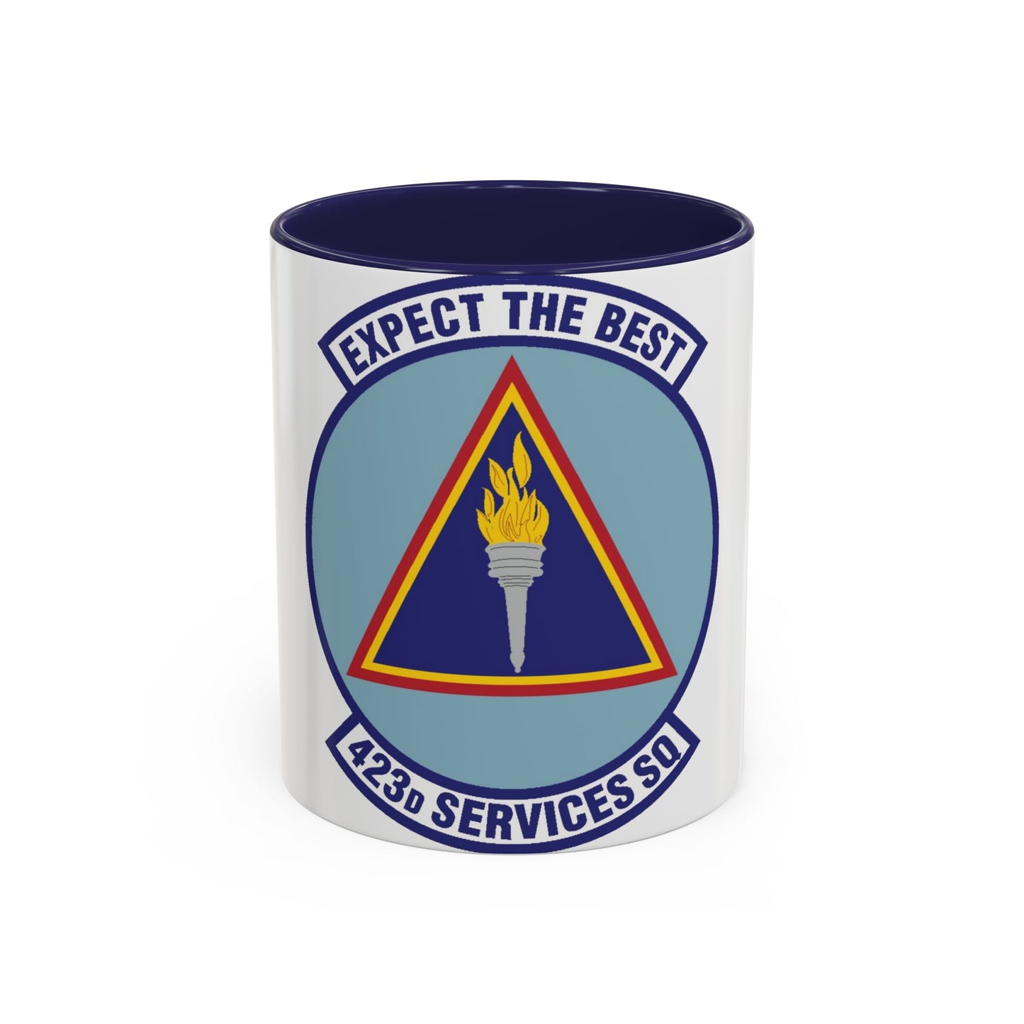 423d Services Squadron (U.S. Air Force) Accent Coffee Mug