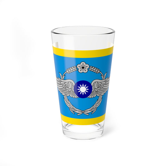 ROCAF Deputy Commander-in-Chiefs Flag (China) Pint Glass 16oz