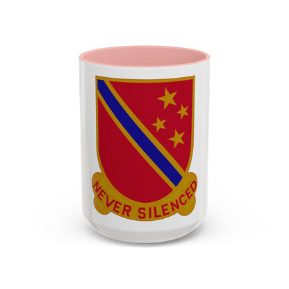 636th Field Artillery Battalion (U.S. Army) Accent Coffee Mug