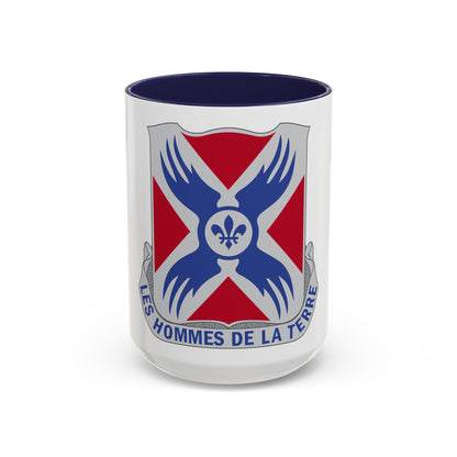 877 Engineer Battalion (U.S. Army) Accent Coffee Mug
