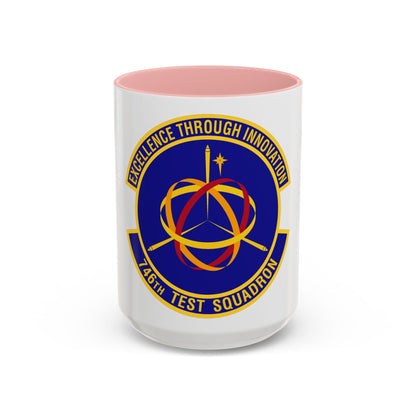 746th Test Squadron (U.S. Air Force) Accent Coffee Mug