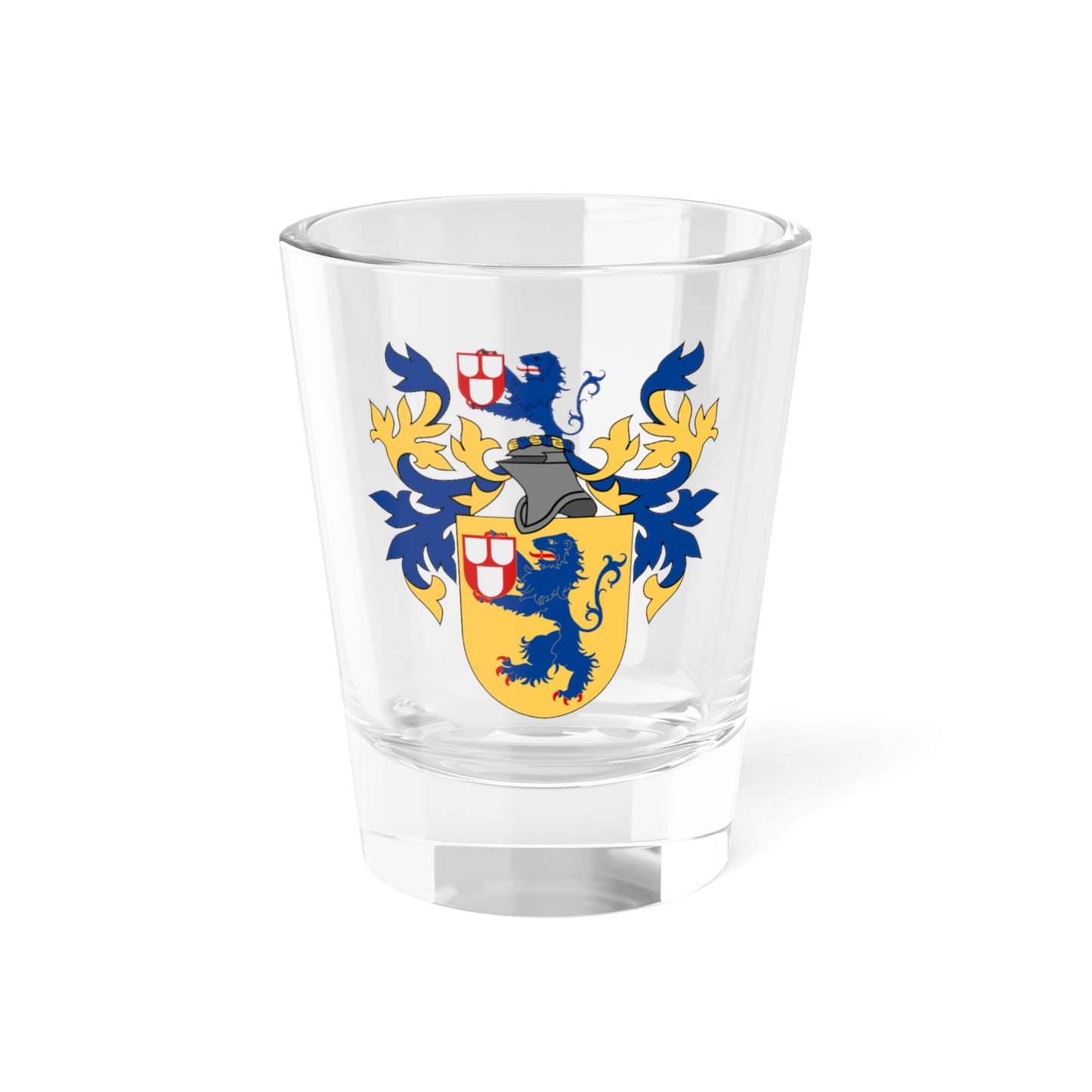 Heraldiska Samfundet vapen hela (Sweden) (Coat of Arms) Shot Glass 1.5oz