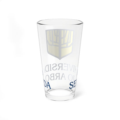 U Sergio Arboleda logo (Colombia) (Coat of Arms) Pint Glass 16oz